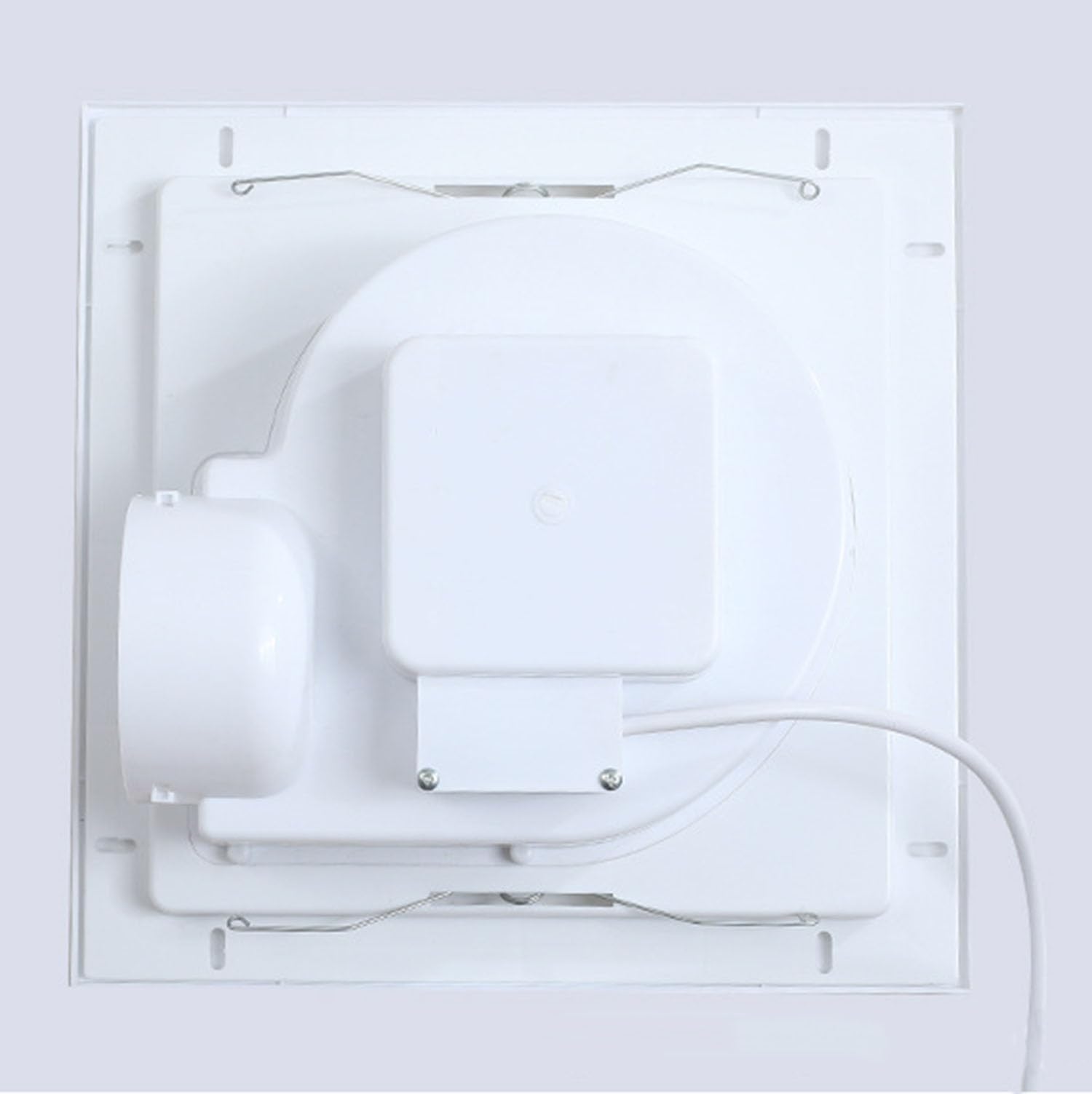 Amazon.co.jp: バスルーム換気扇四角シャワー天井換気強力な白浴室